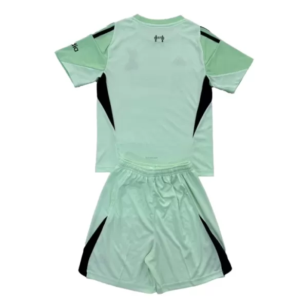 Levné Dětský Fotbalový Dres Liverpool Brankářské 2025-26 Zelená