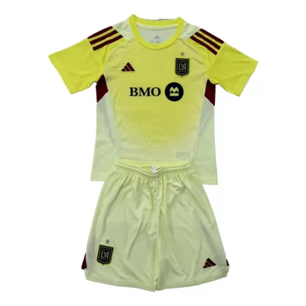 Levné Dětský Fotbalový Dres Los Angeles FC Brankářské 2025 Žlutá Levné Dětský Fotbalový Dres Los Angeles FC Brankářské 2025 Žlutá