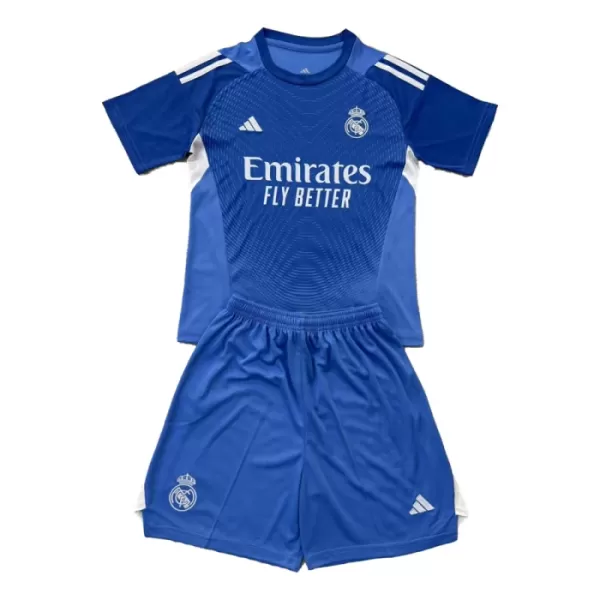 Levné Dětský Fotbalový Dres Real Madrid Brankářské 2025-26 Levné Dětský Fotbalový Dres Real Madrid Brankářské 2025-26