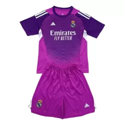 Levné Dětský Fotbalový Dres Real Madrid Purple Version Brankářské 2025-26 Levné Dětský Fotbalový Dres Real Madrid Purple Version Brankářské 2025-26