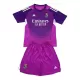 Levné Dětský Fotbalový Dres Real Madrid Purple Version Brankářské 2025-26 Levné Dětský Fotbalový Dres Real Madrid Purple Version Brankářské 2025-26