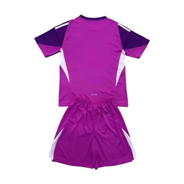 Levné Dětský Fotbalový Dres Real Madrid Purple Version Brankářské 2025-26