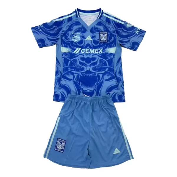 Levné Dětský Fotbalový Dres Tigres UANL Venkovní 2025-26 Levné Dětský Fotbalový Dres Tigres UANL Venkovní 2025-26