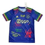Levné Mužský Fotbalový Dres Ajax x Bob Marley 2024-25 Modrá