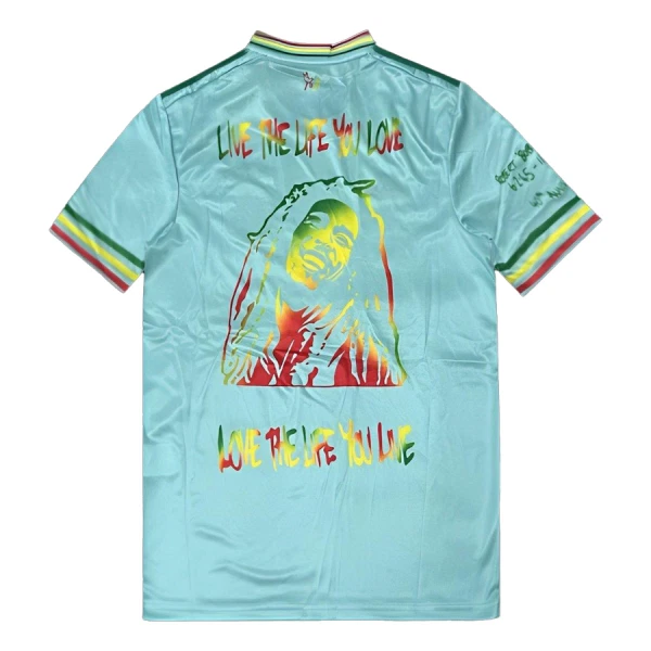 Levné Mužský Fotbalový Dres Ajax x Bob Marley 2024-25 Modrá