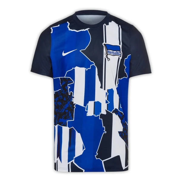 Levné Mužský Fotbalový Dres Hertha BSC Pre-Match 2024-25 Levné Mužský Fotbalový Dres Hertha BSC Pre-Match 2024-25