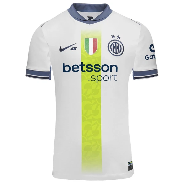 Levné Mužský Fotbalový Dres Inter Milán x Valentino Rossi Venkovní 2024-25