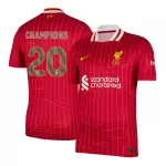 Levné Mužský Fotbalový Dres Liverpool Champions 20 Domácí 2024-25