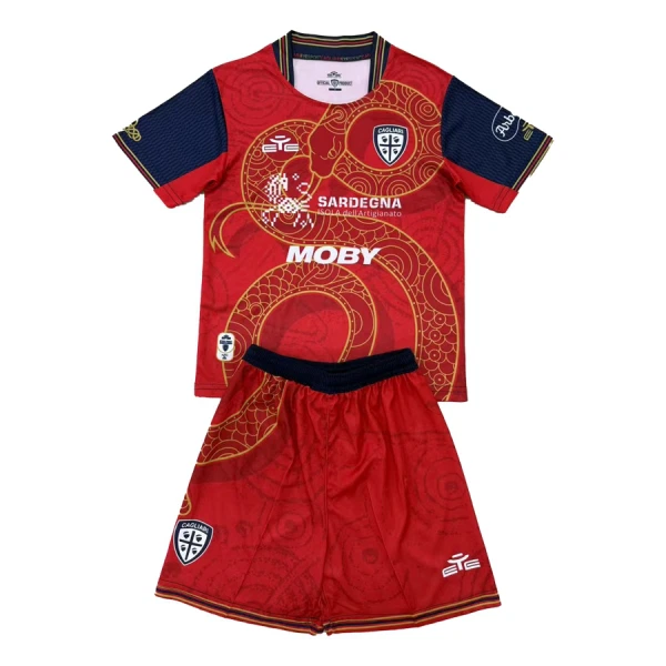 Levné Dětský Fotbalový Dres Cagliari Calcio 2024-25 - Speciální