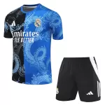 Levné Dětský Fotbalový Dres Real Madrid Dragon 2024-25 Modrá