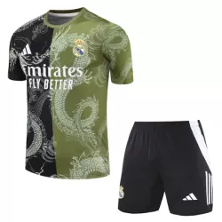 Levné Dětský Fotbalový Dres Real Madrid Dragon 2024-25 Zelená Levné Dětský Fotbalový Dres Real Madrid Dragon 2024-25 Zelená