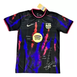 Levné Mužský Fotbalový Dres Barcelona 2025-26 Černá - Speciální Levné Mužský Fotbalový Dres Barcelona 2025-26 Černá - Speciální