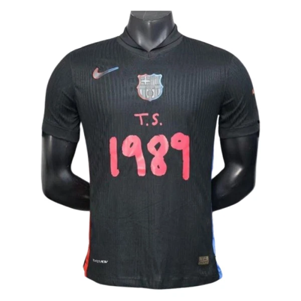 Levné Mužský Fotbalový Dres Barcelona x Taylor Swift Venkovní 2024-25 - Speciální Levné Mužský Fotbalový Dres Barcelona x Taylor Swift Venkovní 2024-25 - Speciální