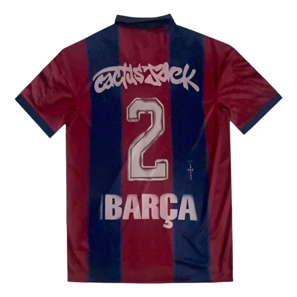 Levné Mužský Fotbalový Dres FC Barcelona x Travis Scott 2024-25 - Speciální