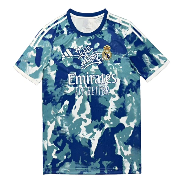Levné Mužský Fotbalový Dres Real Madrid 2024-25 Modrá - Speciální Levné Mužský Fotbalový Dres Real Madrid 2024-25 Modrá - Speciální