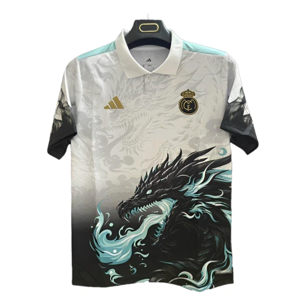 Levné Mužský Fotbalový Dres Real Madrid Dragon 2025-26 Bílá Levné Mužský Fotbalový Dres Real Madrid Dragon 2025-26 Bílá