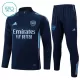 Levné Dětský Arsenal Tréninkové teplákové soupravy Čtvrt-Zip 2025-26 Navy