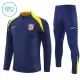 Levné Dětský Atlético Madrid Tréninkové teplákové soupravy Čtvrt-Zip 2025-26 Navy Levné Dětský Atlético Madrid Tréninkové teplákové soupravy Čtvrt-Zip 2025-26 Navy