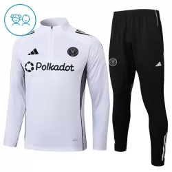 Levné Dětský Inter Miami CF Tréninkové teplákové soupravy Čtvrt-Zip 2025-26 Bílá Levné Dětský Inter Miami CF Tréninkové teplákové soupravy Čtvrt-Zip 2025-26 Bílá