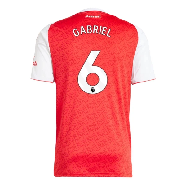 Levné Dětský Fotbalový Dres Arsenal Gabriel 6 Domácí 2025-26