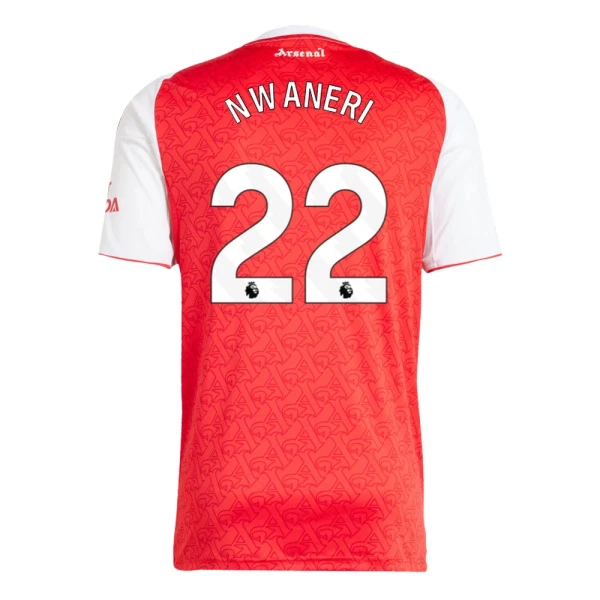 Levné Mužský Fotbalový Dres Arsenal Nwaneri 22 Domácí 2025-26 Levné Mužský Fotbalový Dres Arsenal Nwaneri 22 Domácí 2025-26