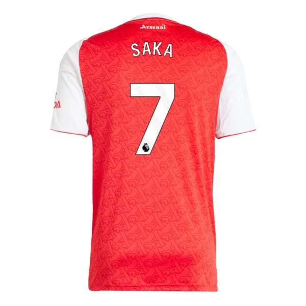 Levné Mužský Fotbalový Dres Arsenal Saka 7 Domácí 2025-26 Levné Mužský Fotbalový Dres Arsenal Saka 7 Domácí 2025-26