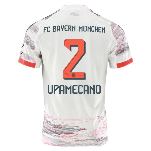 Levné Mužský Fotbalový Dres FC Bayern Mnichov Dayot Upamecano 2 Venkovní 2025-26 Levné Mužský Fotbalový Dres FC Bayern Mnichov Dayot Upamecano 2 Venkovní 2025-26