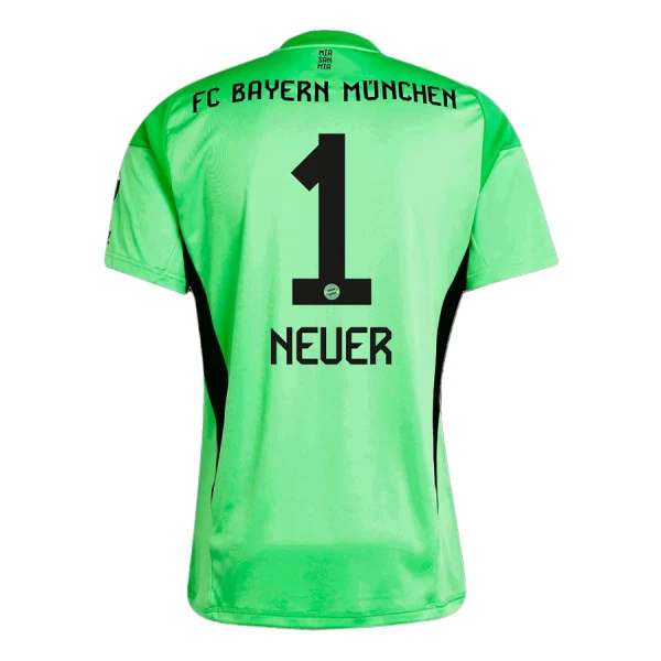 Levné Mužský Fotbalový Dres FC Bayern Mnichov Neuer 1 Brankářské 2025-26 Zelená Levné Mužský Fotbalový Dres FC Bayern Mnichov Neuer 1 Brankářské 2025-26 Zelená
