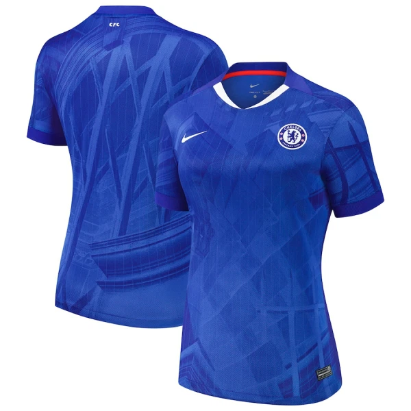 Levné Dámský Fotbalový Dres Chelsea Domácí 2025-26 Levné Dámský Fotbalový Dres Chelsea Domácí 2025-26