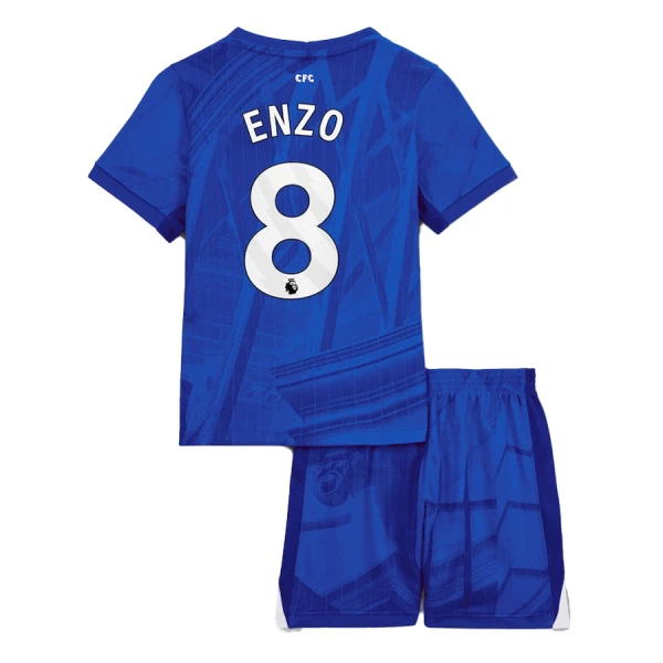 Levné Dětský Fotbalový Dres Chelsea Enzo 8 Domácí 2025-26 Levné Dětský Fotbalový Dres Chelsea Enzo 8 Domácí 2025-26