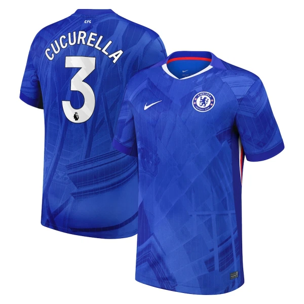 Levné Mužský Fotbalový Dres Chelsea Cucurella 3 Domácí 2025-26