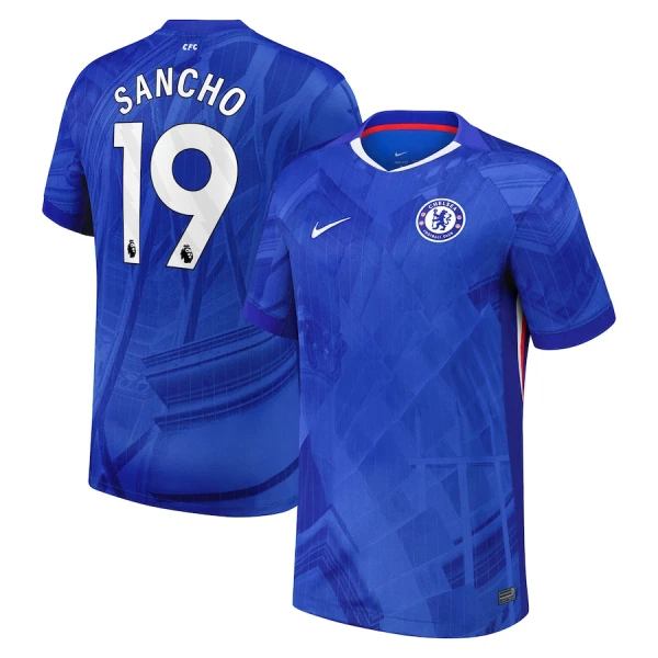 Levné Mužský Fotbalový Dres Chelsea Sancho 19 Domácí 2025-26 Levné Mužský Fotbalový Dres Chelsea Sancho 19 Domácí 2025-26