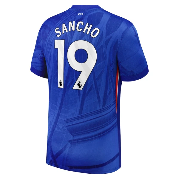Levné Mužský Fotbalový Dres Chelsea Sancho 19 Domácí 2025-26
