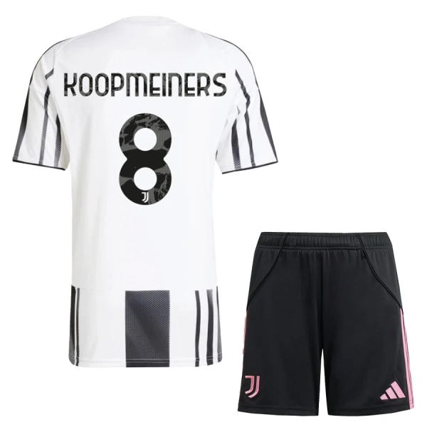 Levné Dětský Fotbalový Dres Juventus Koopmeiners 8 Domácí 2025-26 Levné Dětský Fotbalový Dres Juventus Koopmeiners 8 Domácí 2025-26