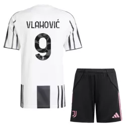 Levné Dětský Fotbalový Dres Juventus Vlahovic 9 Domácí 2025-26 Levné Dětský Fotbalový Dres Juventus Vlahovic 9 Domácí 2025-26