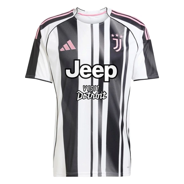 Levné Mužský Fotbalový Dres Juventus Domácí 2025-26 Levné Mužský Fotbalový Dres Juventus Domácí 2025-26