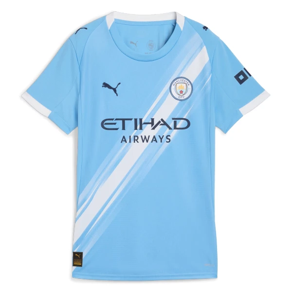 Levné Dámský Fotbalový Dres Manchester City Domácí 2025-26 Levné Dámský Fotbalový Dres Manchester City Domácí 2025-26
