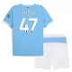 Levné Dětský Fotbalový Dres Manchester City Foden 47 Domácí 2025-26 Levné Dětský Fotbalový Dres Manchester City Foden 47 Domácí 2025-26