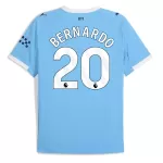 Levné Mužský Fotbalový Dres Manchester City Bernardo 20 Domácí 2025-26