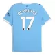 Levné Mužský Fotbalový Dres Manchester City De Bruyne 17 Domácí 2025-26 Levné Mužský Fotbalový Dres Manchester City De Bruyne 17 Domácí 2025-26