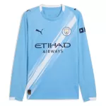 Levné Mužský Fotbalový Dres Manchester City Domácí 2025-26 Dlouhý Rukáv