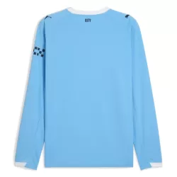 Levné Mužský Fotbalový Dres Manchester City Domácí 2025-26 Dlouhý Rukáv