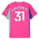 Levné Mužský Fotbalový Dres Manchester City Ederson M. 31 Brankářské 2025-26 Růžová Levné Mužský Fotbalový Dres Manchester City Ederson M. 31 Brankářské 2025-26 Růžová