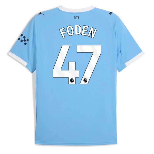Levné Mužský Fotbalový Dres Manchester City Foden 47 Domácí 2025-26 Levné Mužský Fotbalový Dres Manchester City Foden 47 Domácí 2025-26