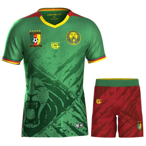 Levné Dětský Fotbalový Dres Kamerun Domácí 2025 Levné Dětský Fotbalový Dres Kamerun Domácí 2025