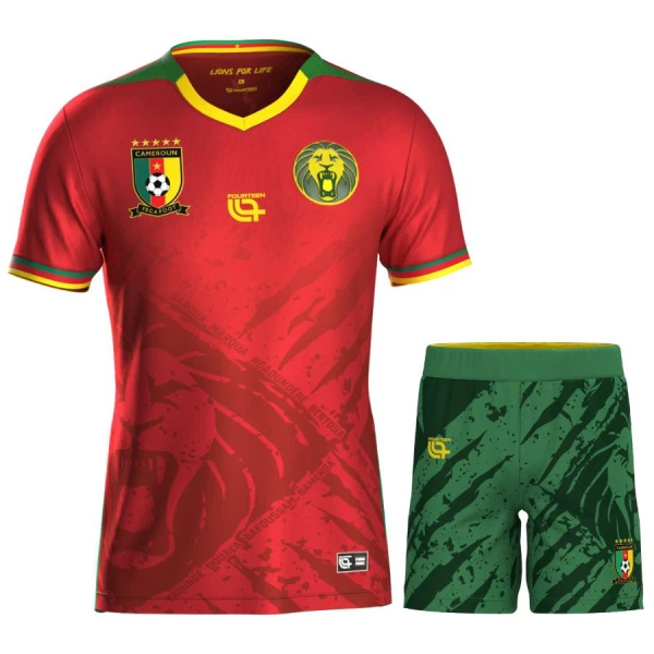 Levné Dětský Fotbalový Dres Kamerun Venkovní 2025 Levné Dětský Fotbalový Dres Kamerun Venkovní 2025