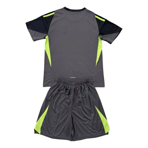 Levné Dětský Fotbalový Dres Real Madrid Brankářské 2025-26 Černá