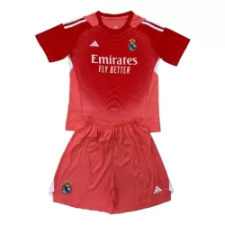 Levné Dětský Fotbalový Dres Real Madrid Brankářské 2025-26 Červená Levné Dětský Fotbalový Dres Real Madrid Brankářské 2025-26 Červená