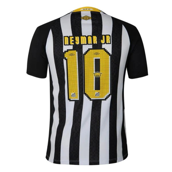 Levné Dětský Fotbalový Dres Santos FC Neymar JR 10 Venkovní 2025-26