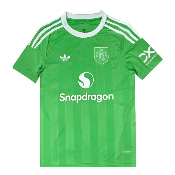 Levné Mužský Fotbalový Dres Manchester United Brankářské 2025-26 Zelená Levné Mužský Fotbalový Dres Manchester United Brankářské 2025-26 Zelená